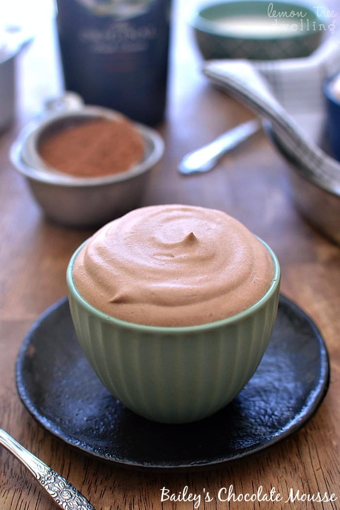 Baileys Chocolate Mousse by Lemon Tree Dwelling