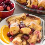 Cranberry Cinnamon Roll Bake