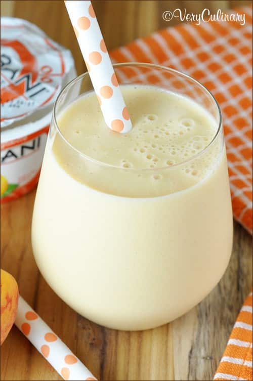 peach smoothie