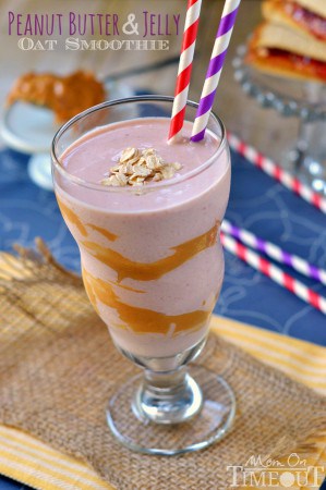 Peanut Butter and Jelly Smoothie