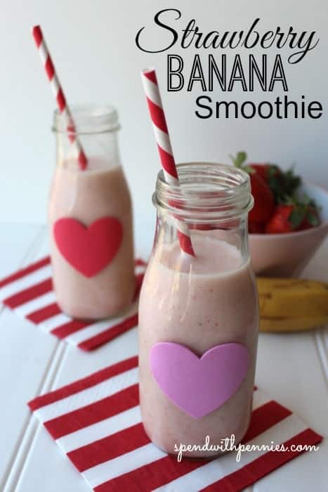 strawberry banana smoothie