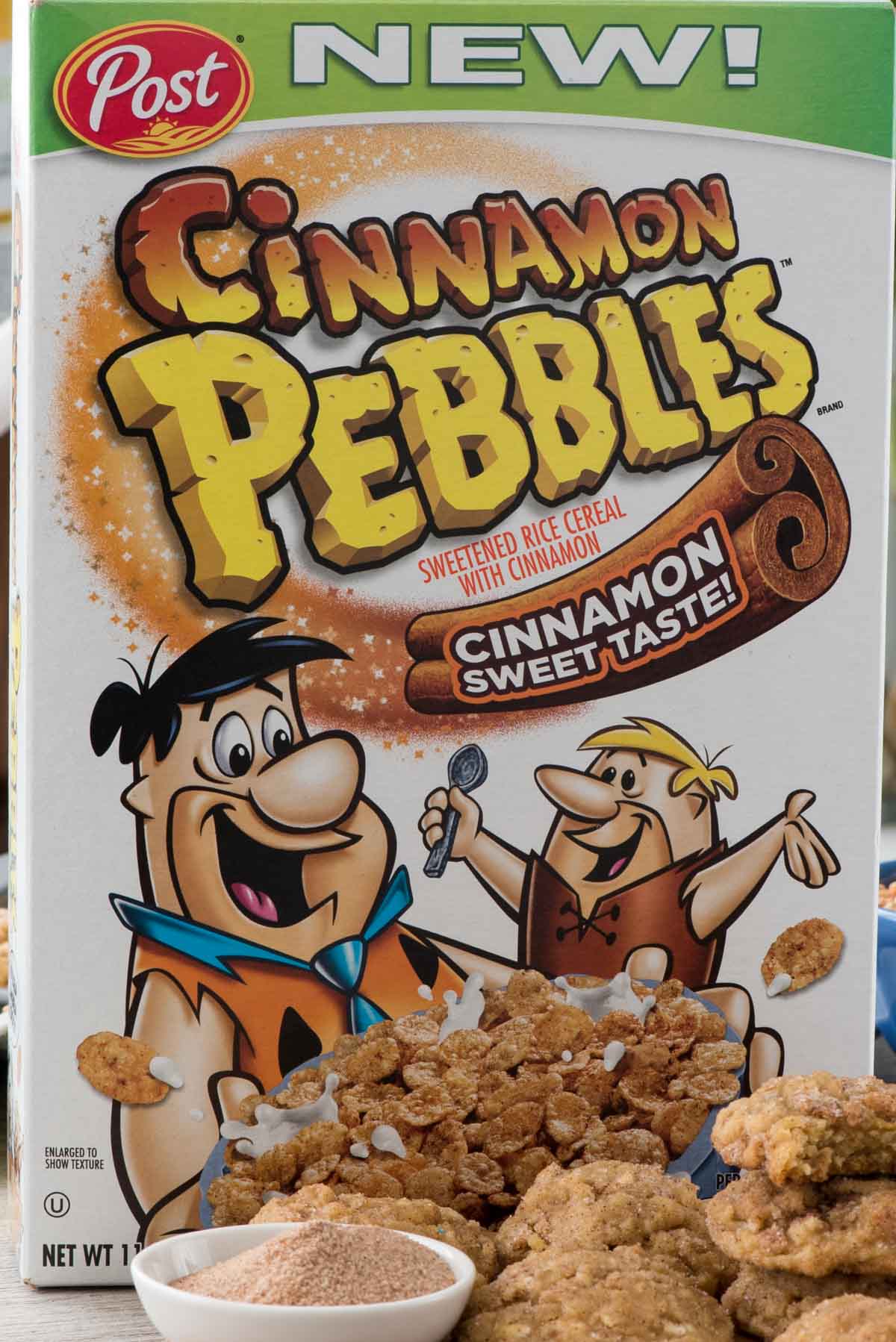 NEW Cinnamon Pebbles cereal