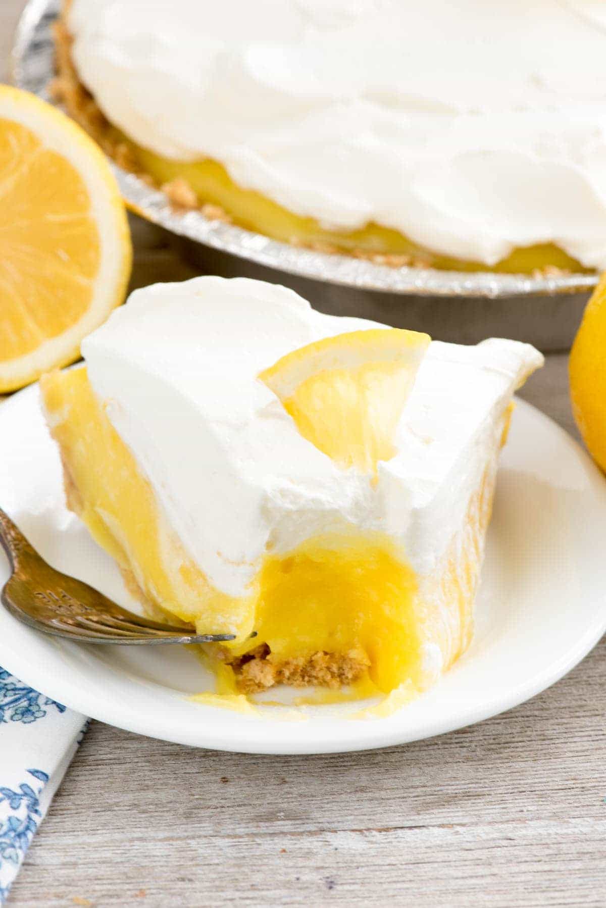 Instant lemon sales pudding pie