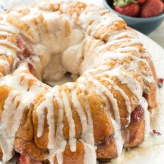 Strawberry Monkey Bread