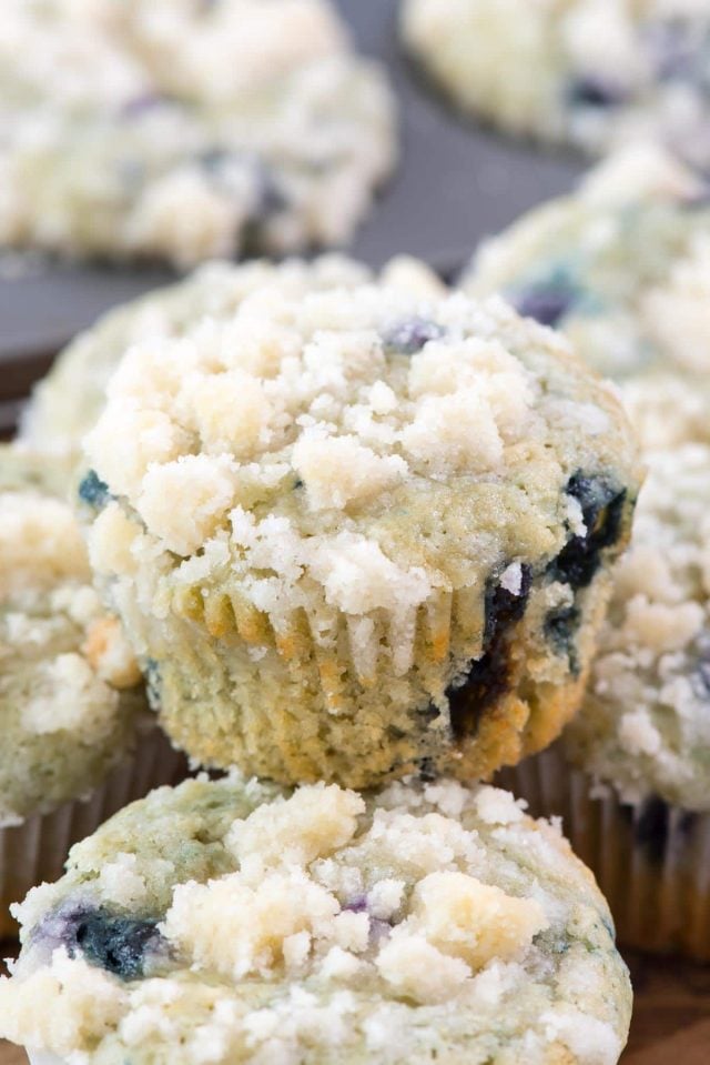 Starbucks Copycat Blueberry Muffins