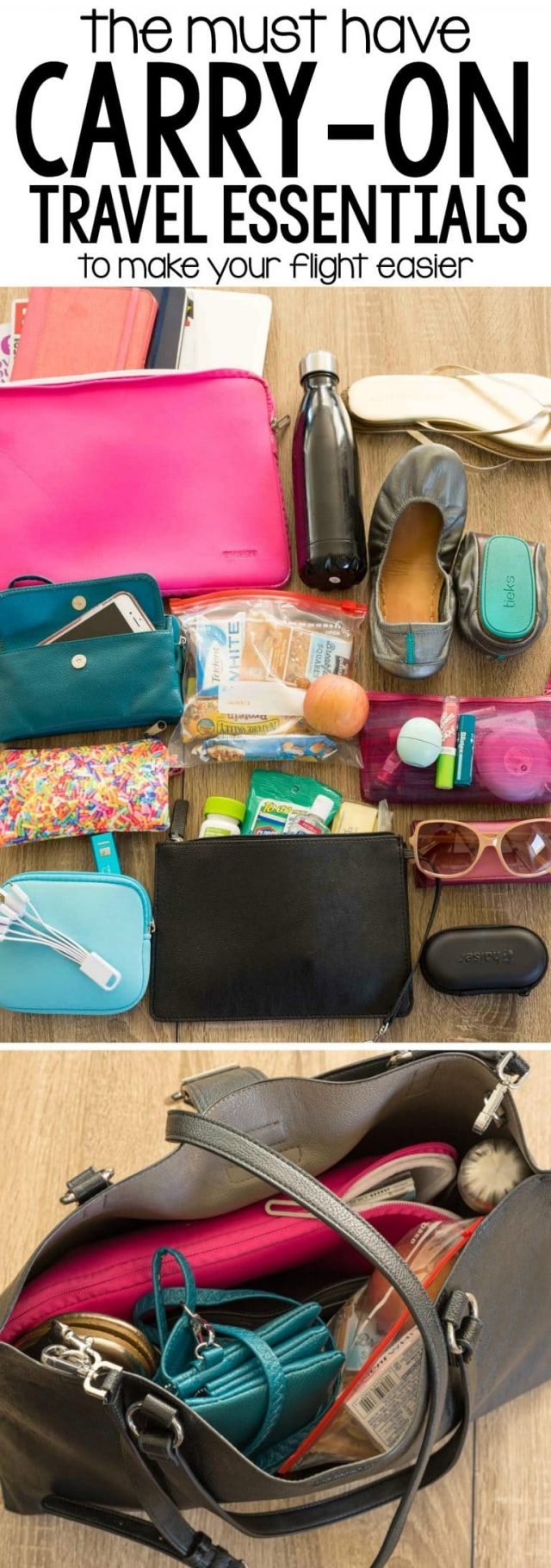 10 Carry On Essentials that make every flight easier! This is what I carry on all my flights and I've been so thankful for every item on this list!