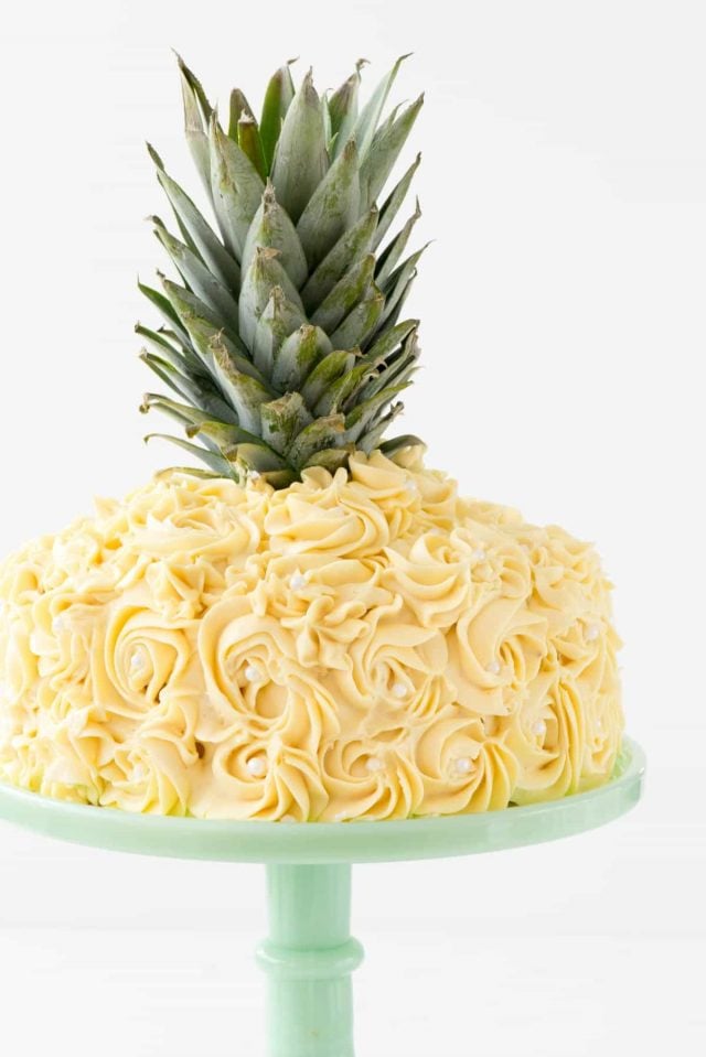 Pineapple Cake Cake Decorating Tutorial Crazy for Crust