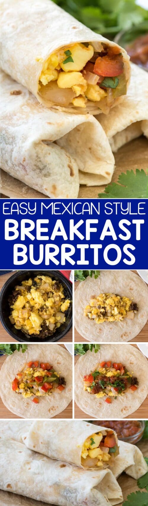 Easy Breakfast Burritos Crazy for Crust