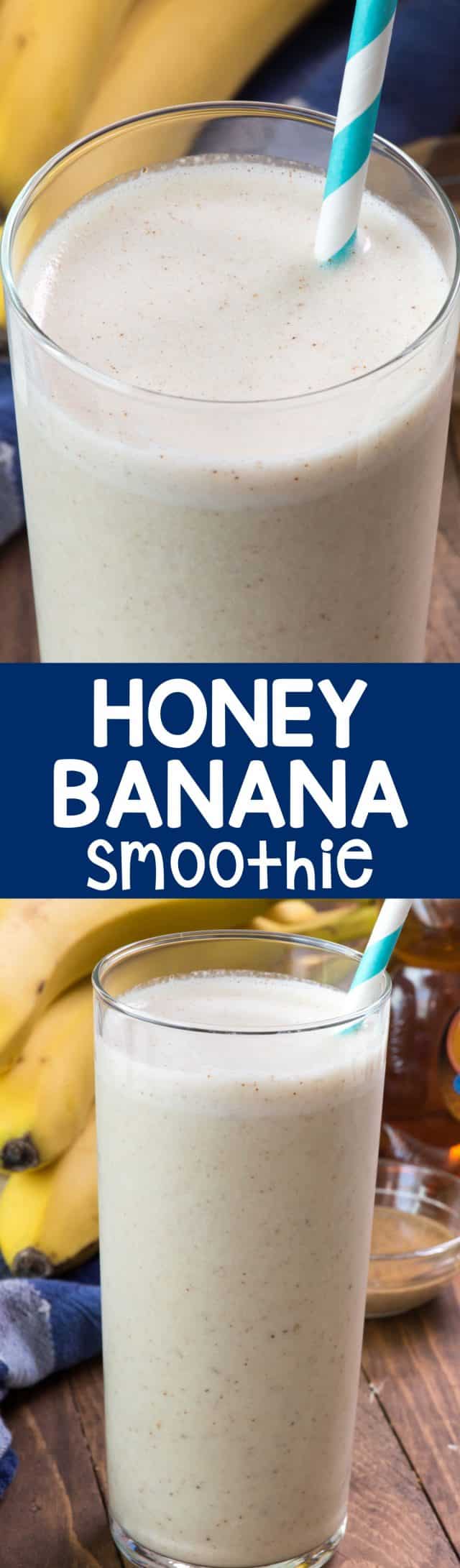 Honey Banana Smoothie Crazy for Crust