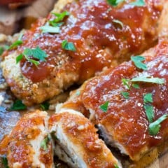 sliced oven baked chicken