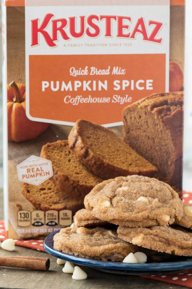 Krusteaz Pumpkin Spice Bread Mix box