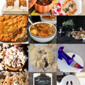 Collage of the best ever recipes for Halloween