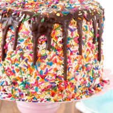 Funfetti Brownie Layer Cake