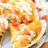 Vegetarian Mexican pizza