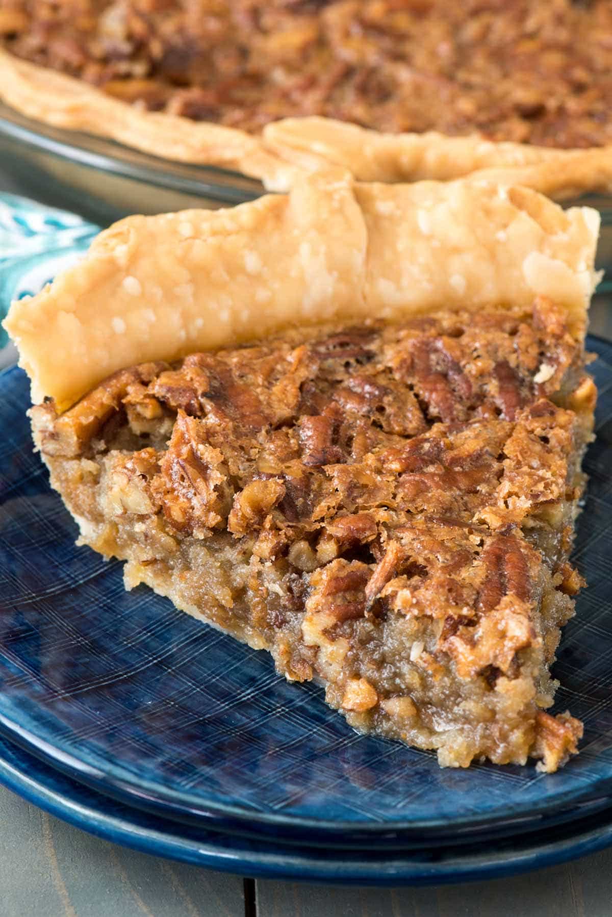 Elmer's Brown Sugar Pecan Pie - Crazy for Crust