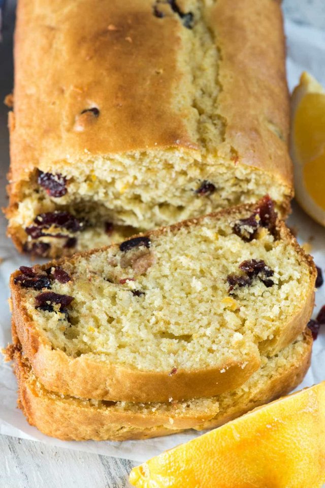 Cranberry Orange Bread - a quick bread that's perfect for all year long!