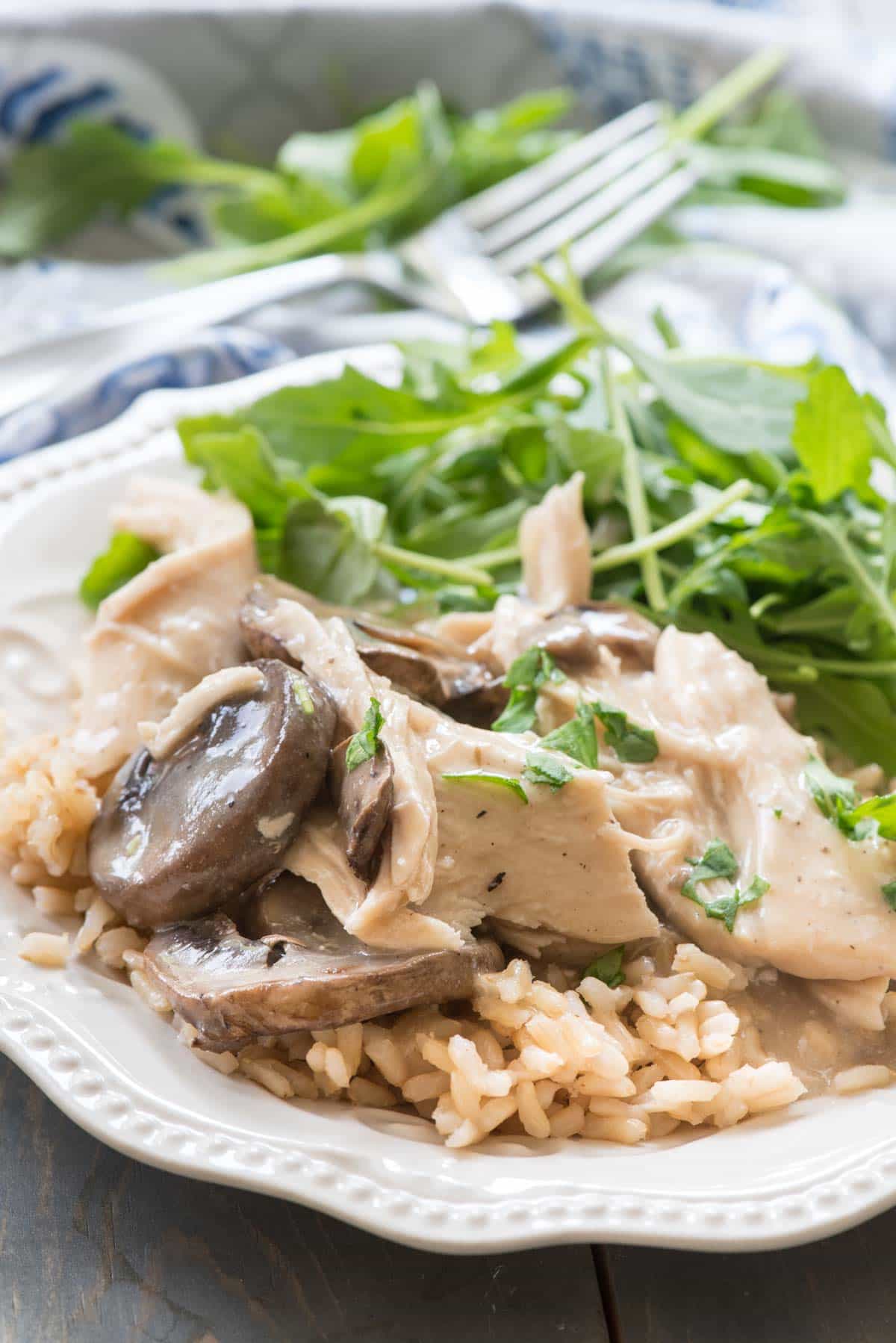 Crockpot Mushroom Chicken Recipe