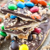 Pie crust candy bark