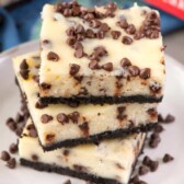Stack of the best Cheesecake bars
