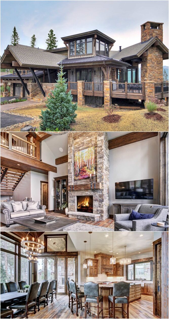 Collage of Cabin in   Breckenridge 