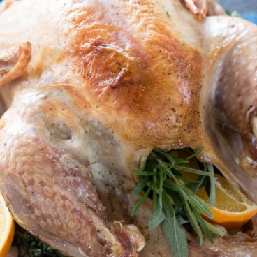 This is my Mom's Thanksgiving Turkey Recipe and it's cooked in an oven bag! It's moist every time with delicious flavor thanks to her secret baste recipe.