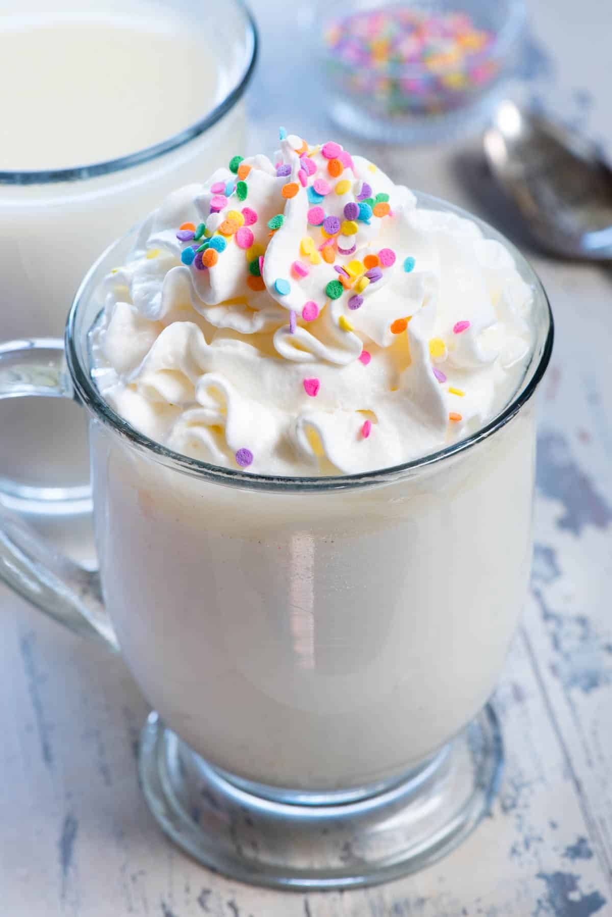 Spiked Crockpot White Hot Chocolate (4+ ways) - Crazy for 