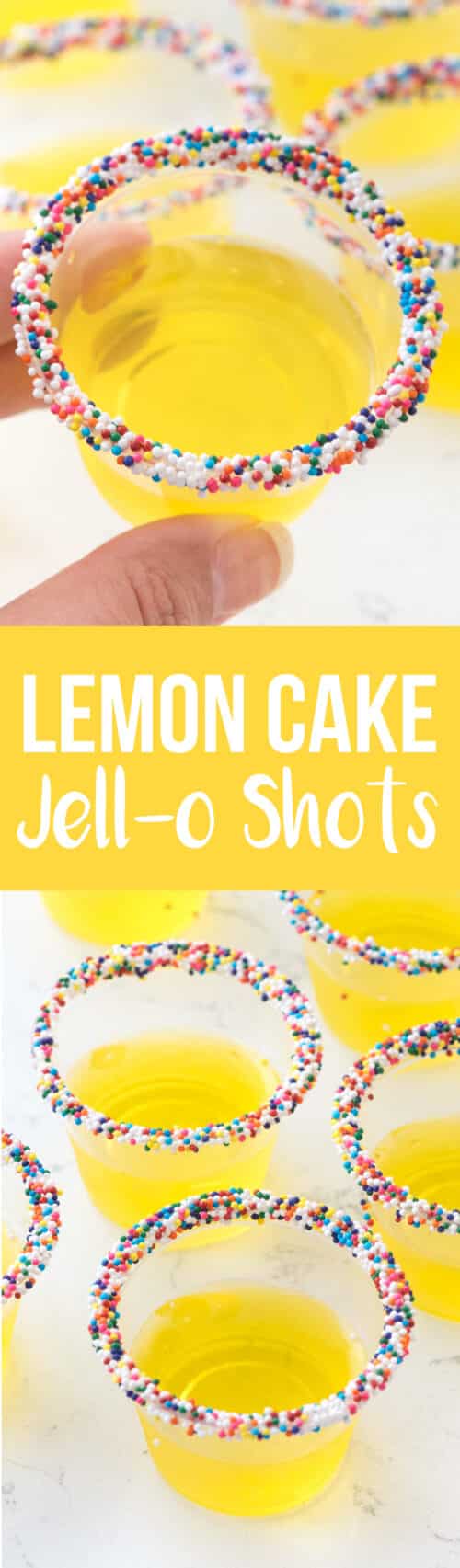 lemon cake jello shots