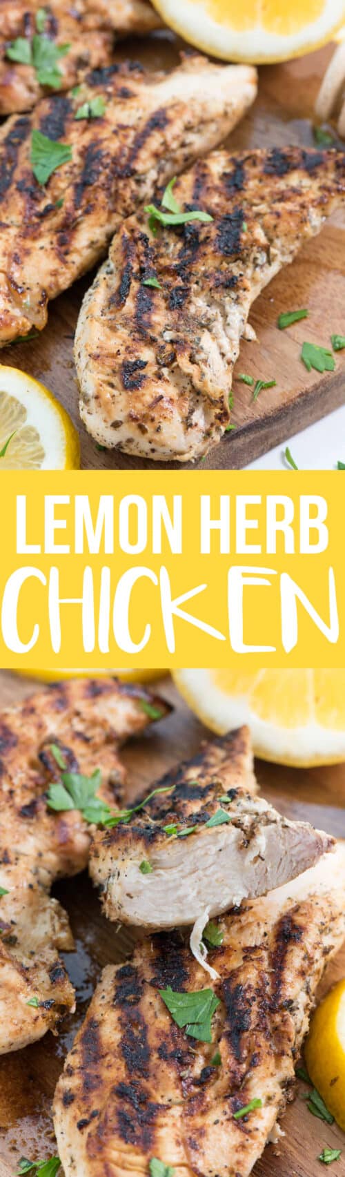 grilled lemon herb chicken