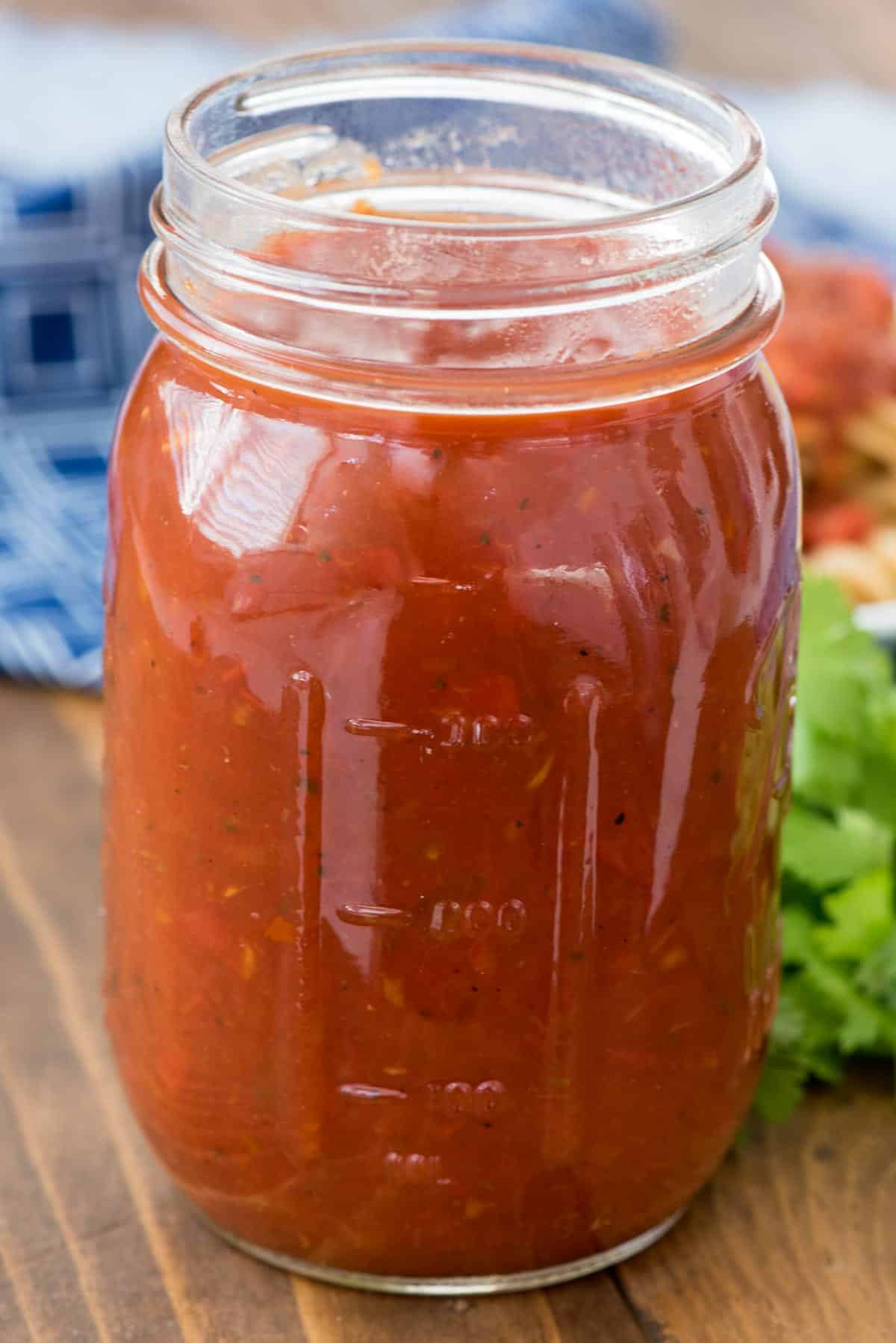 Easy Crockpot Tomato Sauce Recipe Crazy for Crust