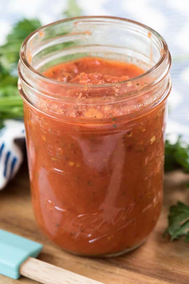 jar of pizza sauce