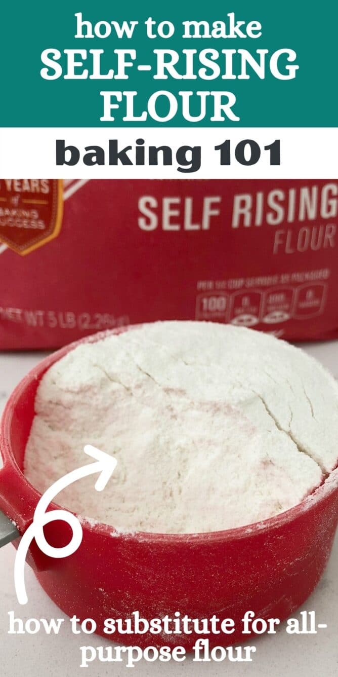 How to make Self Rising Flour (DIY) - Crazy for Crust