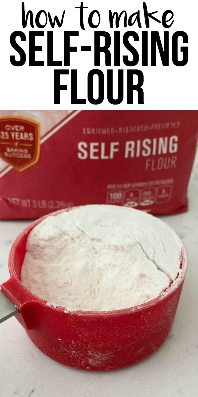 How to make Self Rising Flour - Crazy for Crust