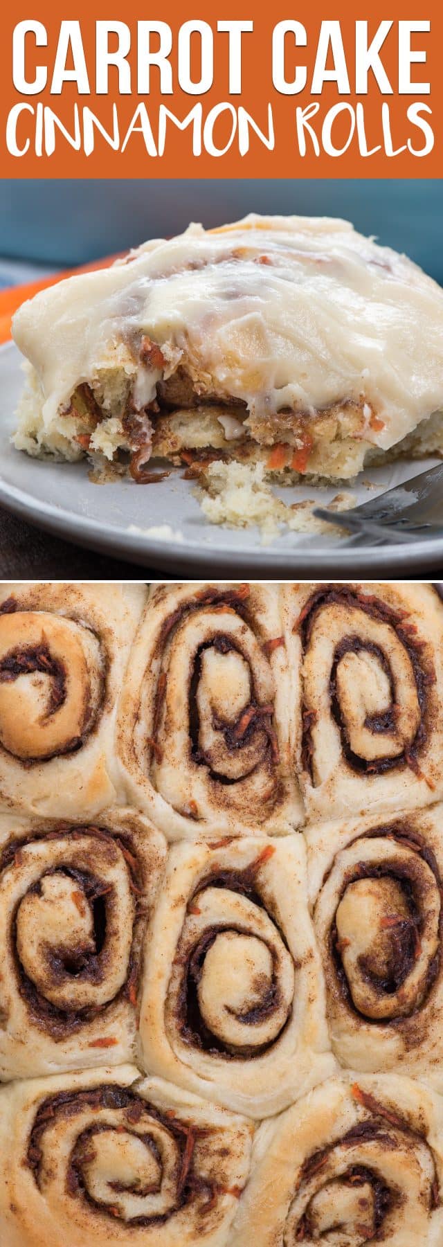 collage of cinnamon roll photos