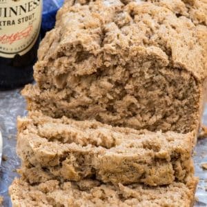 slices of beer bread
