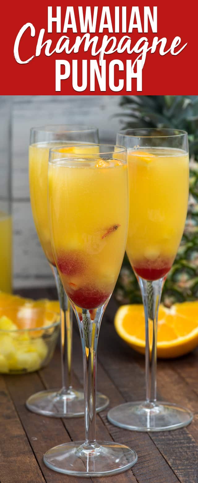 Hawaiian Champagne Punch image