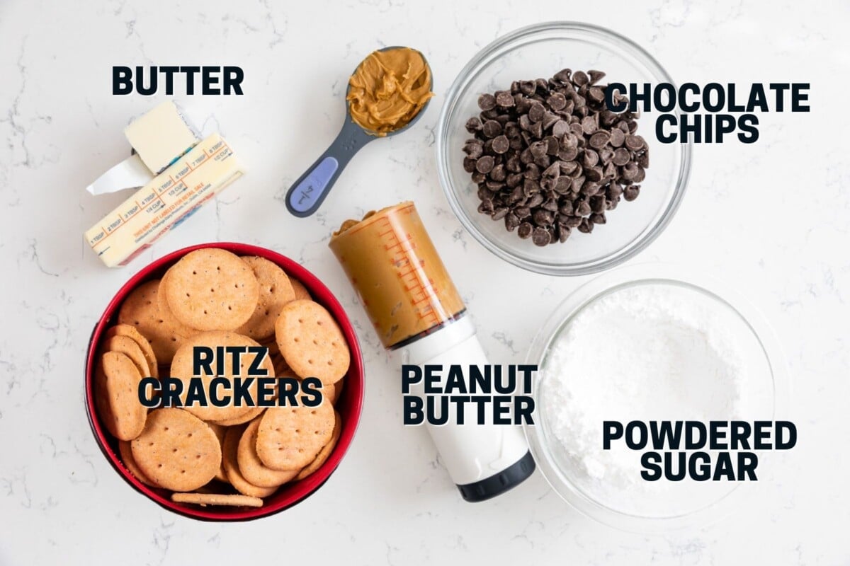 ingredients in peanut butter bars