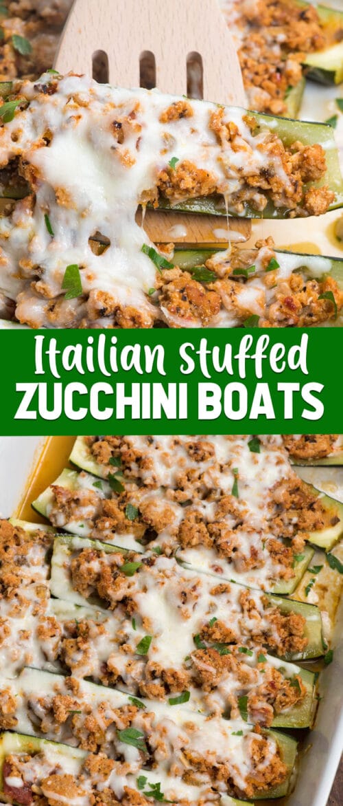 stuffed zucchini boats