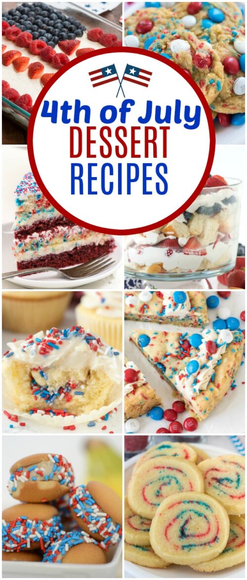 20+ 4th of july dessert recipes