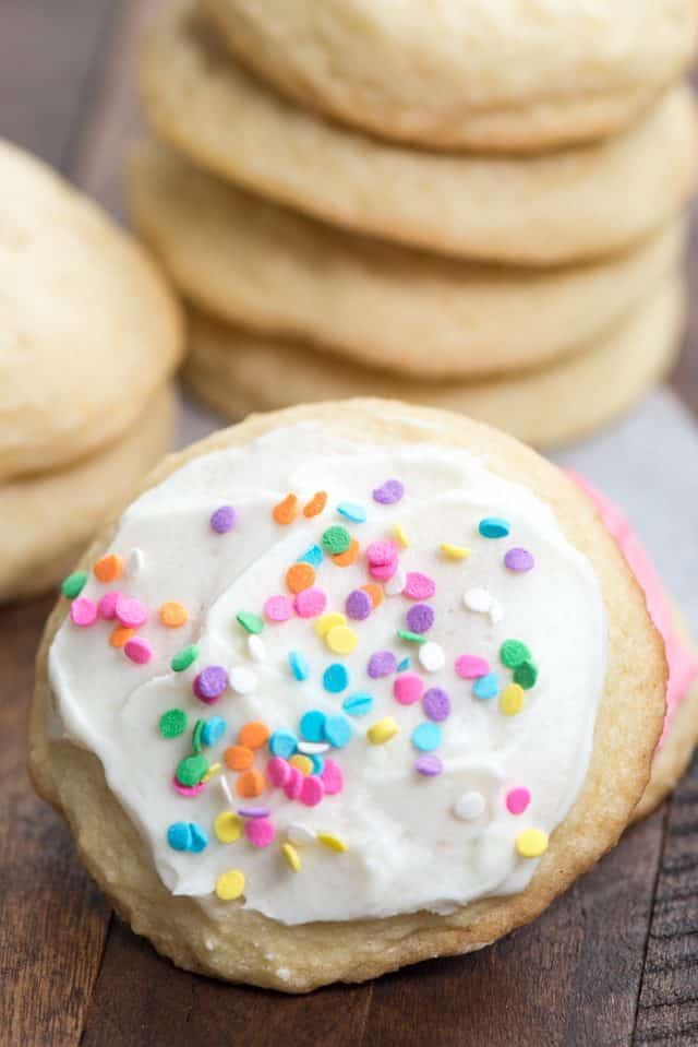 frosted sugar cookie