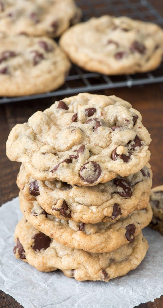 BEST Chocolate Chip Cookie Recipe (seriously) - Crazy for Crust