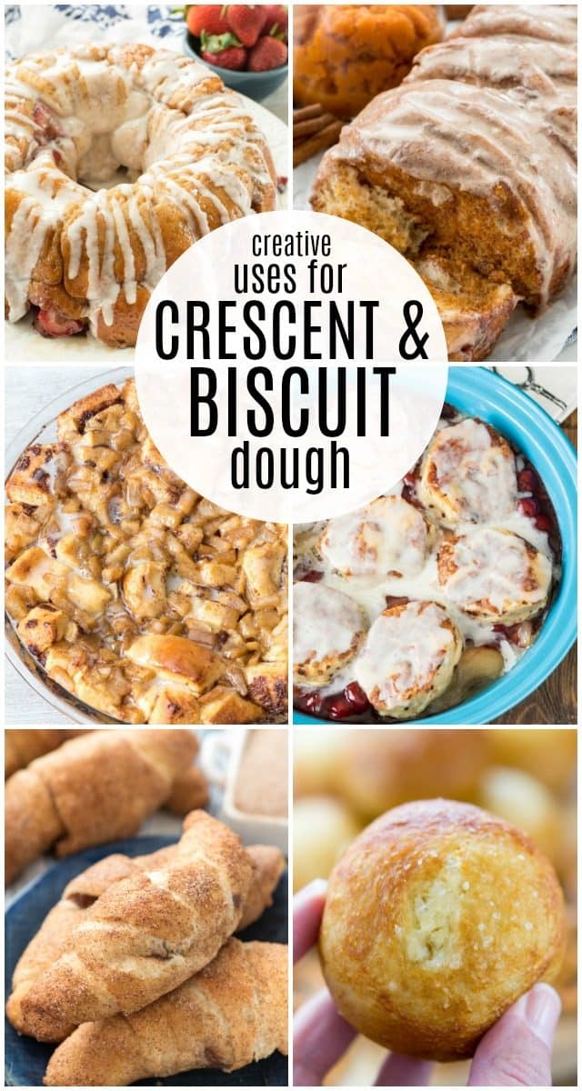 collage of pillsbury recipes