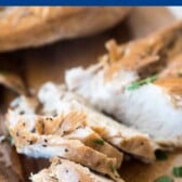 instant pot chicken sliced