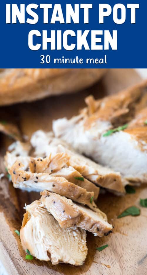 instant pot chicken recipe