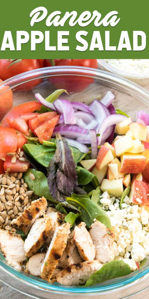 panera apple salad (with homemade dressing)