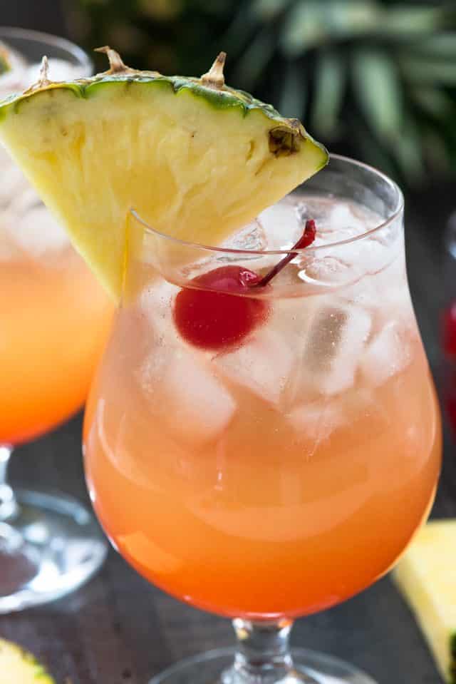 Rum Punch Cocktail For One Or For A Crowd Crazy For Crust