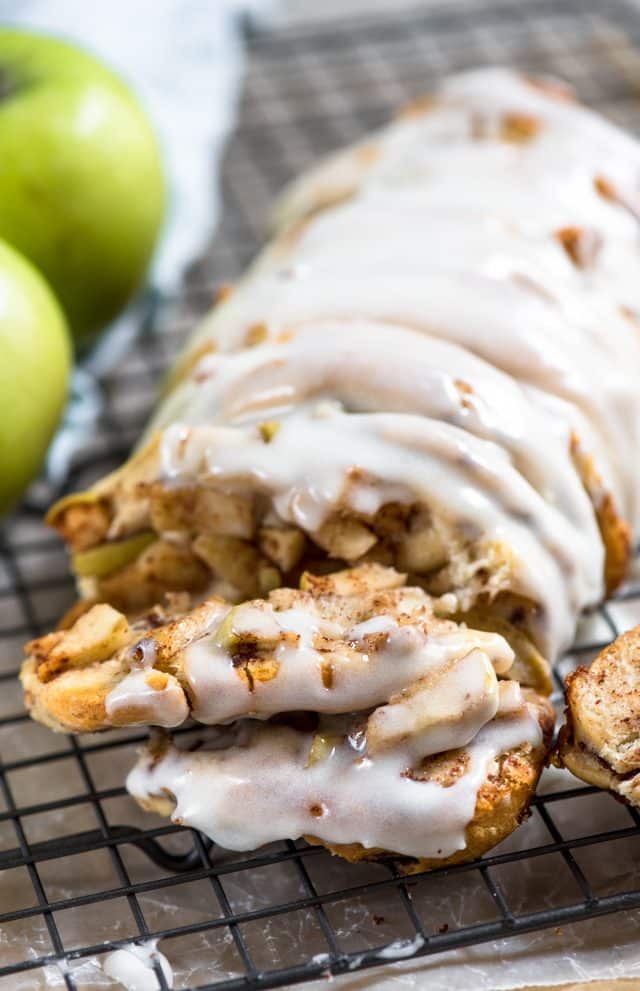 Apple Fritter Bread Pull-Apart Recipe