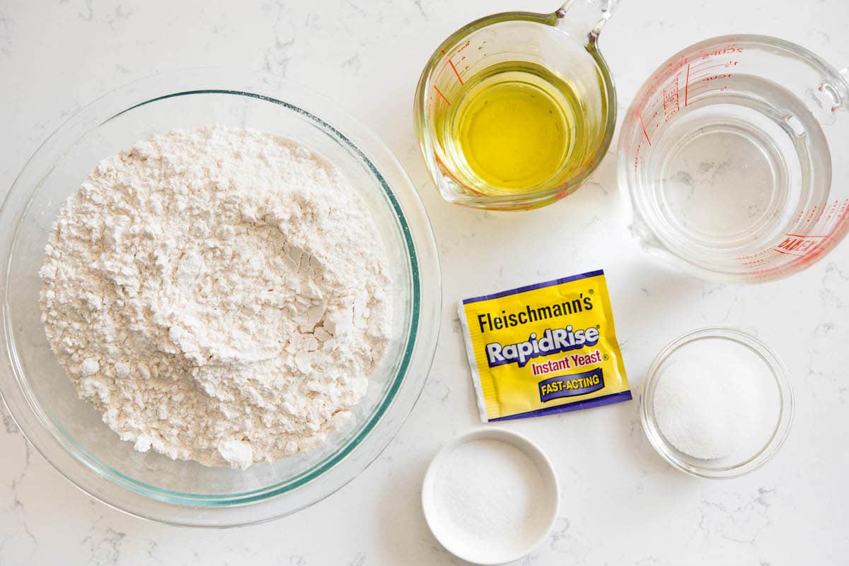 ingredients needed for breadstick dough