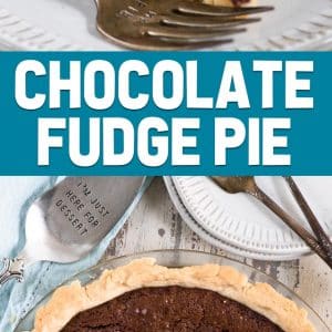 chocolate fudge pie