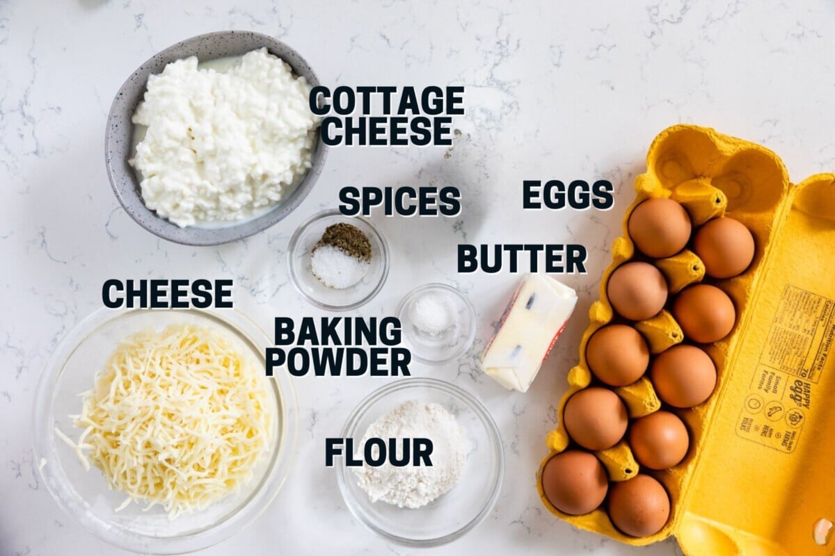 ingredients in egg casserole