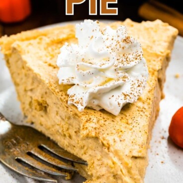 slice of pie on white plate